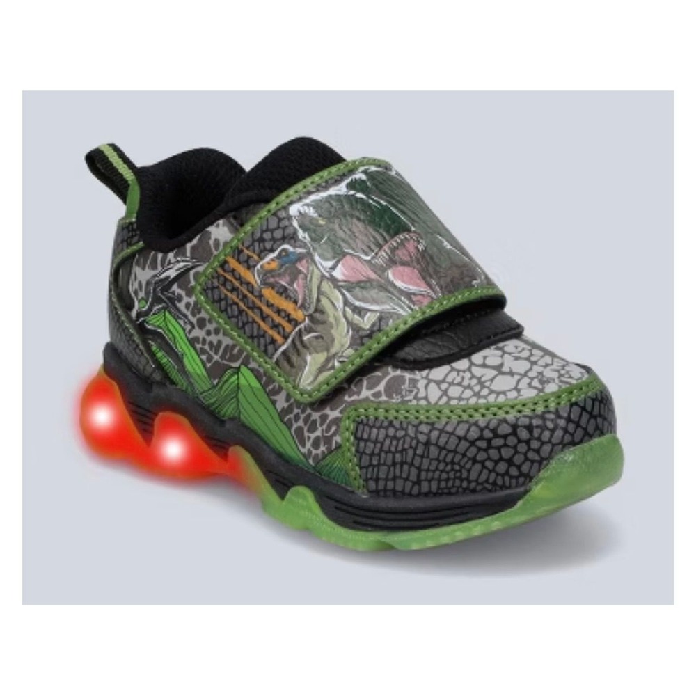 NWT Jurassic Athletic Sneakers w/Lights, Toddler Size 7